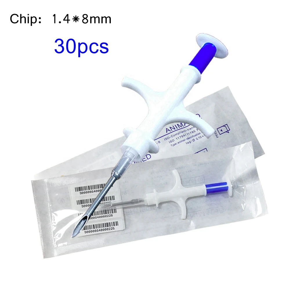 30x Rfid 134.2khz Iso Pet Chip Glass Transponder 1.4*8mm Dog Id Tags Cat Microchip Plastic Injector for Animal Identification
30x Rfid 134.2khz Iso Pet Chip Glass Transponder 1.4*8mm Dog Id Tags Cat Microchip Plastic Injector for Animal Identification