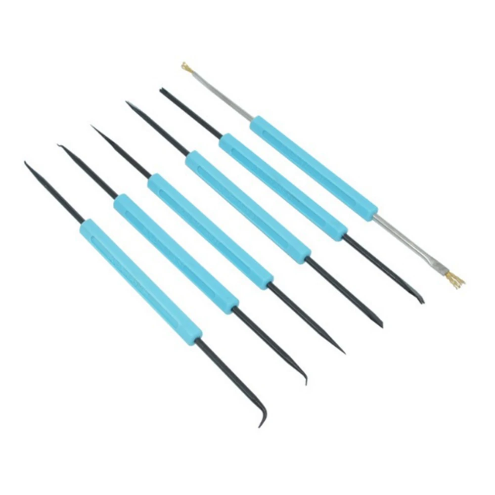 6pcs Chrome Vanadium Steel Accessories Home Cleaning Durable Repair Assist Combination Electronic Components Repair Welding Tool
6pcs Chrome Vanadium Steel Accessories Home Cleaning Durable Repair Assist Combination Electronic Components Repair Welding Tool