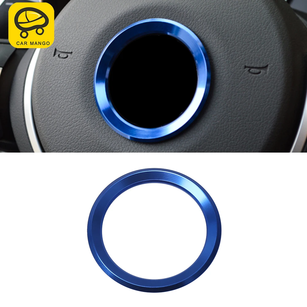 CARMANGO Car Accessories Aluminium Alloy Steering Wheel Logo Trim Cover Sticker Frame Decoration for BMW 5 Series G30 2017-2021
CARMANGO Car Accessories Aluminium Alloy Steering Wheel Logo Trim Cover Sticker Frame Decoration for BMW 5 Series G30 2017-2021