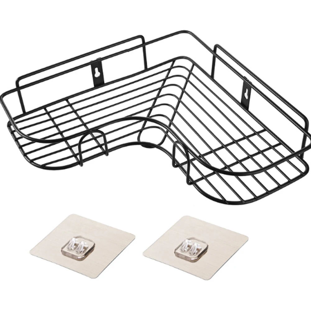 Triangular Wall Corner Rack Bathroom Kitchen Shower Caddy Shelf Organizer Punch Free Holder HANW88
Triangular Wall Corner Rack Bathroom Kitchen Shower Caddy Shelf Organizer Punch Free Holder HANW88
