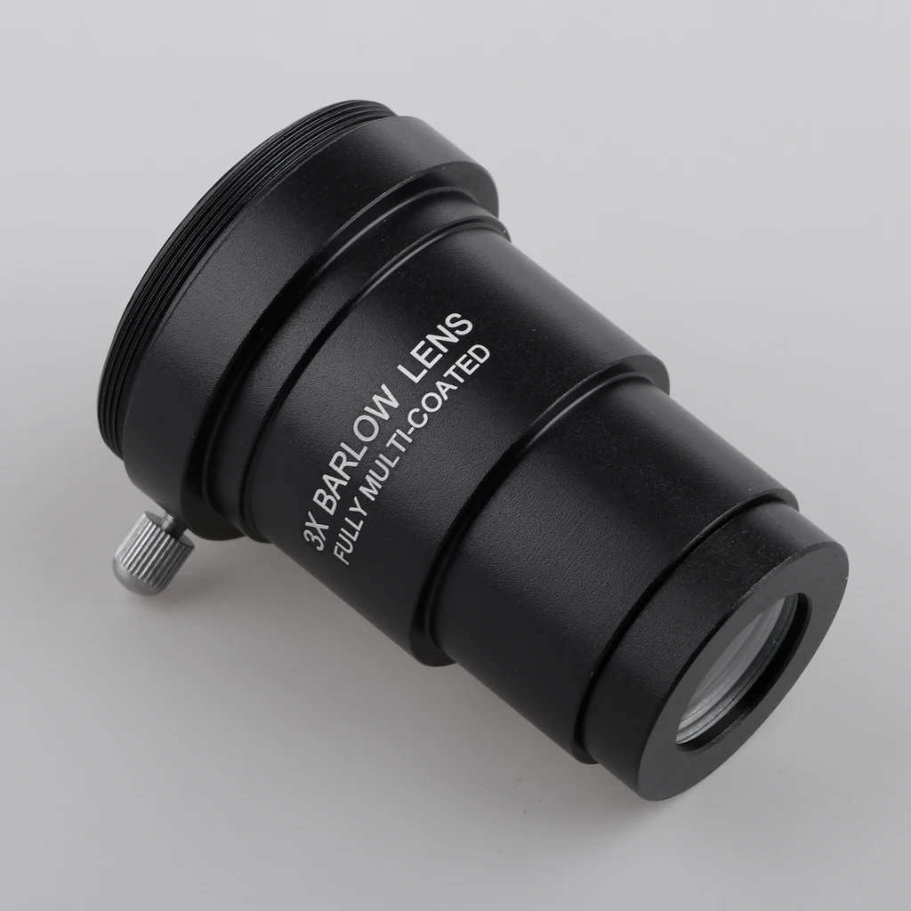 Telescope Eyepiece Barlow Lens for Celestron Orion 5X 3X High Power Magnification 1.25inch/31.7mm Universal T Ring Adapter
Telescope Eyepiece Barlow Lens for Celestron Orion 5X 3X High Power Magnification 1.25inch/31.7mm Universal T Ring Adapter