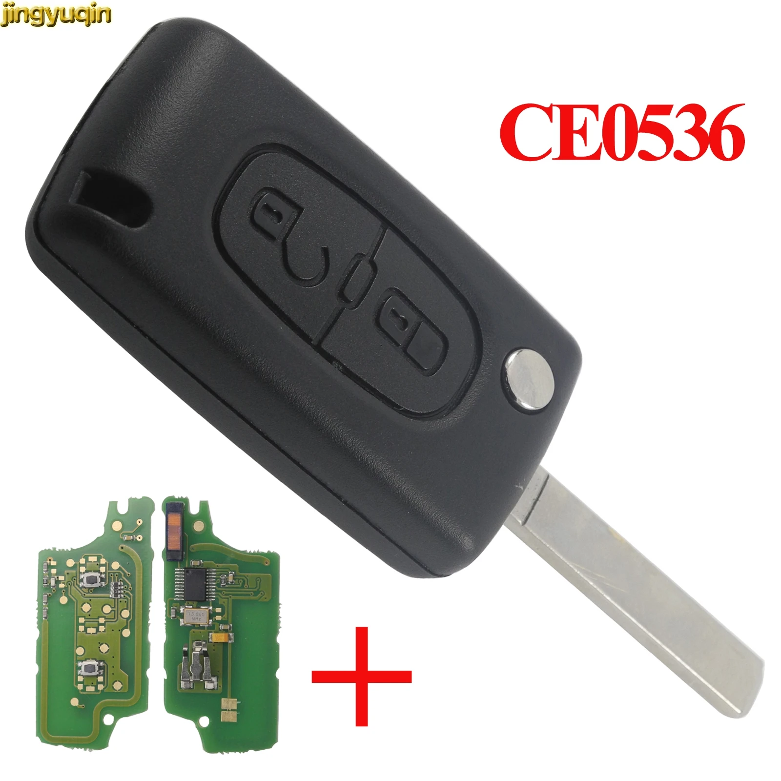 Jingyuqin 2 кнопки ID46 чип CE0536 Авто Автомобильный Брелок дистанционного управления с ключом для peugeot 207 307 308 407 807 для Citroen 433 МГц VA2 лезвие для укладк...
Jingyuqin 2 кнопки ID46 чип CE0536 Авто Автомобильный Брелок дистанционного управления с ключом для peugeot 207 307 308 407 807 для Citroen 433 МГц VA2 лезвие для укладк...