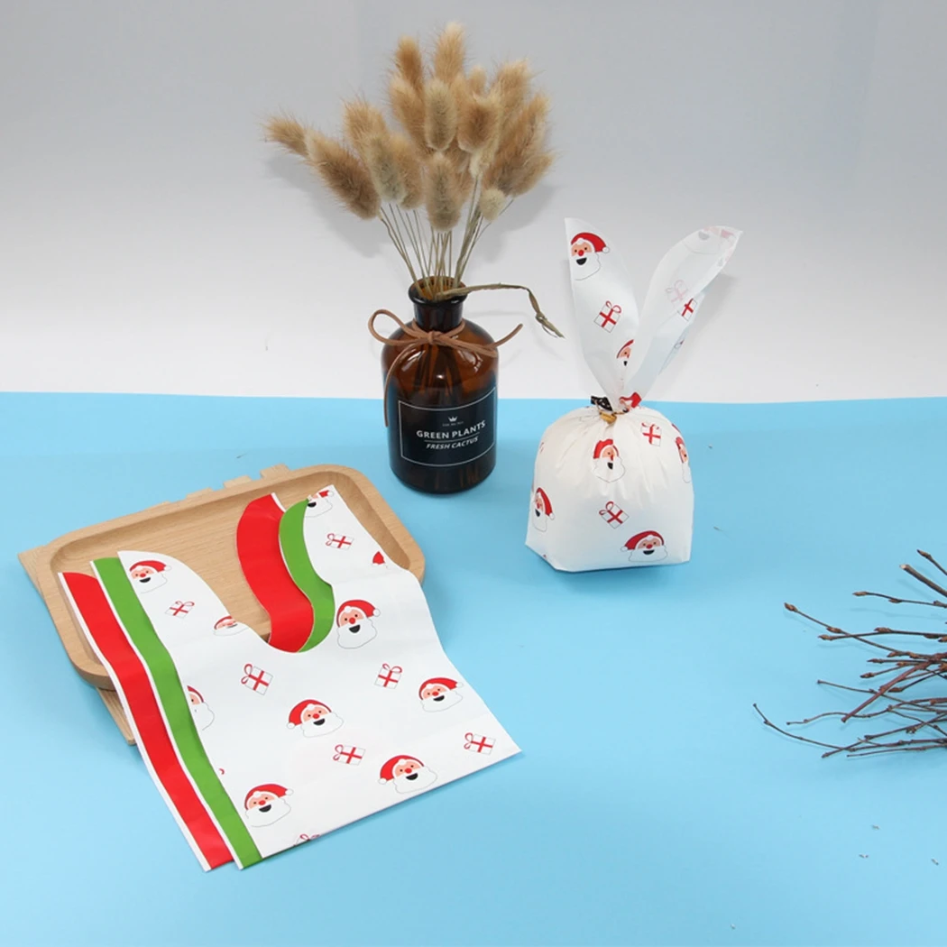 150pcs Merry Christmas Gift Bags Santa Claus Rabbit Ear Cookie Packing Bags Happy New Year 2019 Christmas Candy Bags Navidad
150pcs Merry Christmas Gift Bags Santa Claus Rabbit Ear Cookie Packing Bags Happy New Year 2019 Christmas Candy Bags Navidad