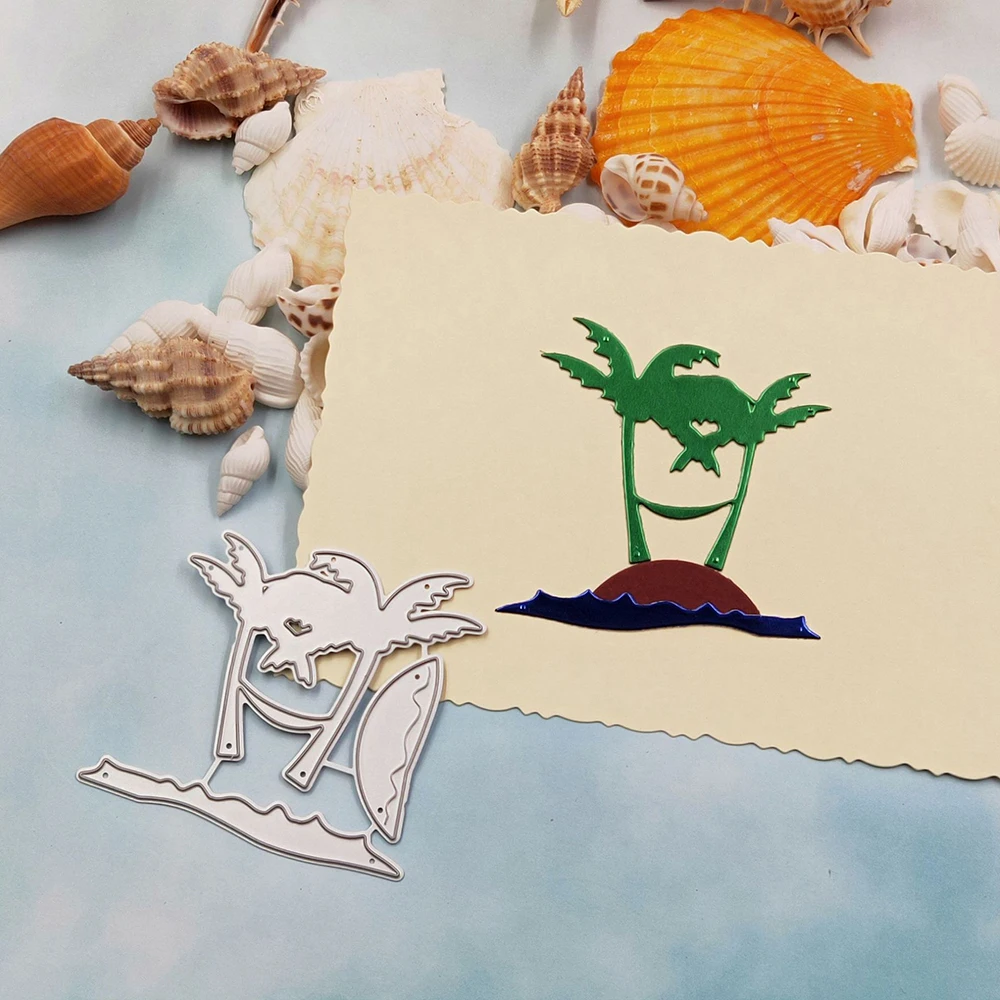 Island Metal Cutting Dies Embossing Stencil For DIY Scrapbooking Photo Album Card Paper Embossing Craft 6.5x6.2cm
Island Metal Cutting Dies Embossing Stencil For DIY Scrapbooking Photo Album Card Paper Embossing Craft 6.5x6.2cm