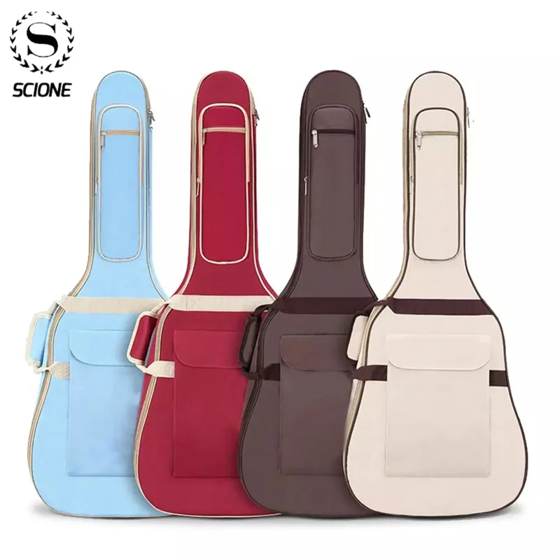 Scione Folk Guitar Bag 10MM Thickened Sponge 40/41 Inch Universal Musical Instrument Bag Acoustic Carry Case
Scione Folk Guitar Bag 10MM Thickened Sponge 40/41 Inch Universal Musical Instrument Bag Acoustic Carry Case