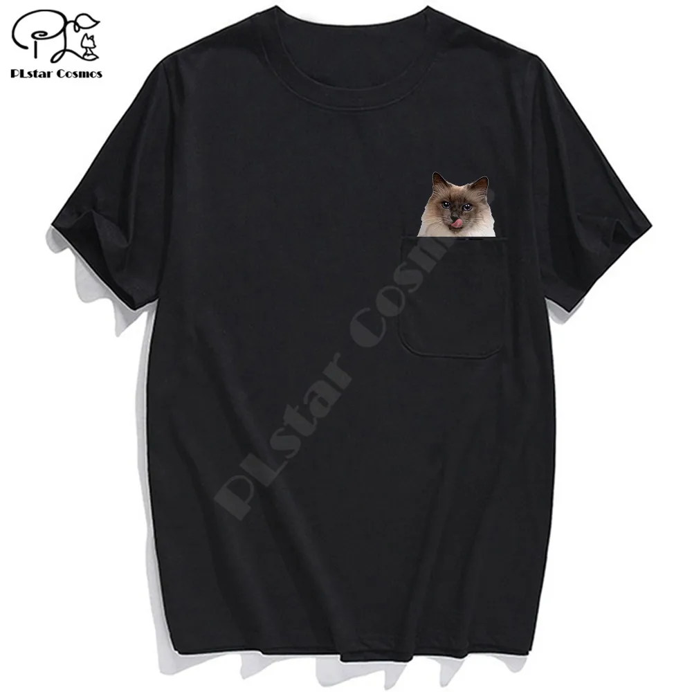 PLstar Cosmos T Shirt Fashion summer pocket cat printed t-shirt men's for women shirts Hip hop tops funny cotton tees style-5
PLstar Cosmos T Shirt Fashion summer pocket cat printed t-shirt men's for women shirts Hip hop tops funny cotton tees style-5