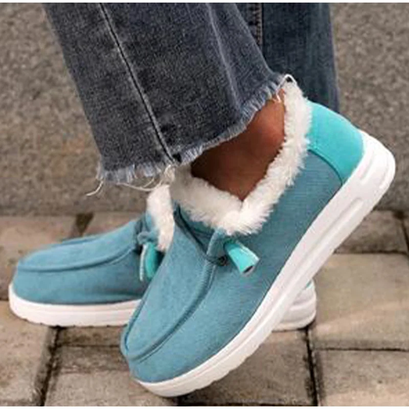 Women's Ankle Boots Winter Sneakers Soft Warm Loafers Ladies Short Plush Velvet Flats Cotton Shoes Woman Round Toe Casual Shoes
Women's Ankle Boots Winter Sneakers Soft Warm Loafers Ladies Short Plush Velvet Flats Cotton Shoes Woman Round Toe Casual Shoes