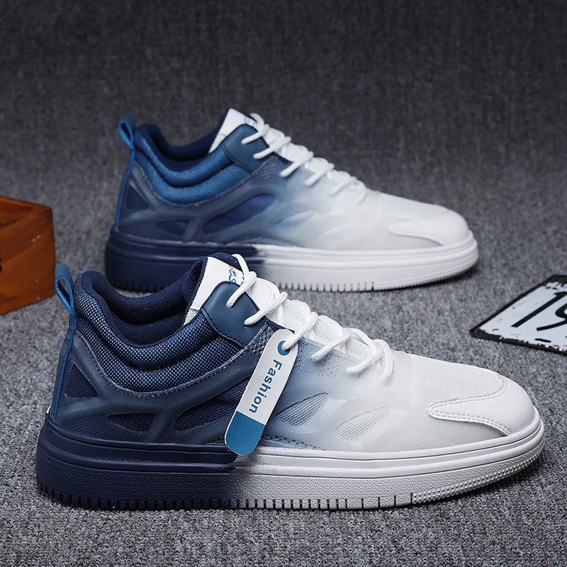 Men High-Top Gradient Sneakers Wear-Resistant Flat Casual Shoes Outdoor Travel Running Shoes Zapatillas De Hombre
Men High-Top Gradient Sneakers Wear-Resistant Flat Casual Shoes Outdoor Travel Running Shoes Zapatillas De Hombre