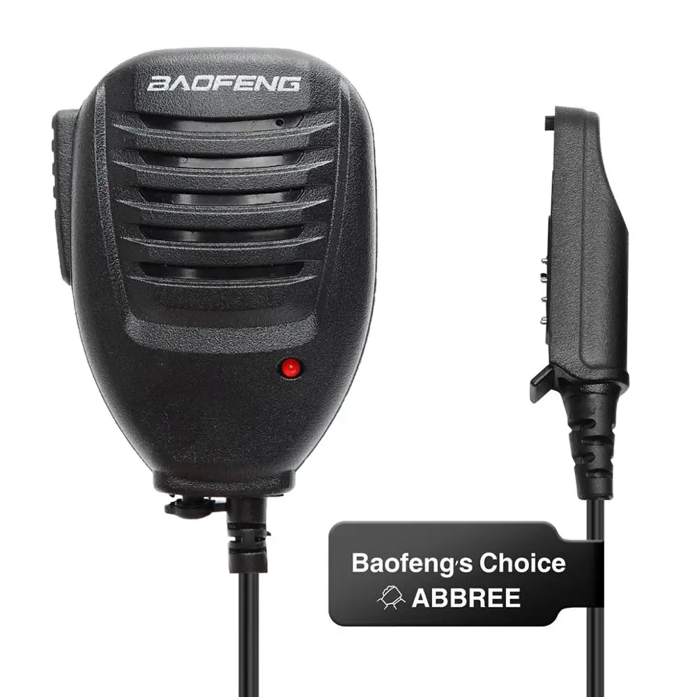 Baofeng UV 9R плюс Водонепроницаемый непромокаемые плеча Выносной Динамик микрофон