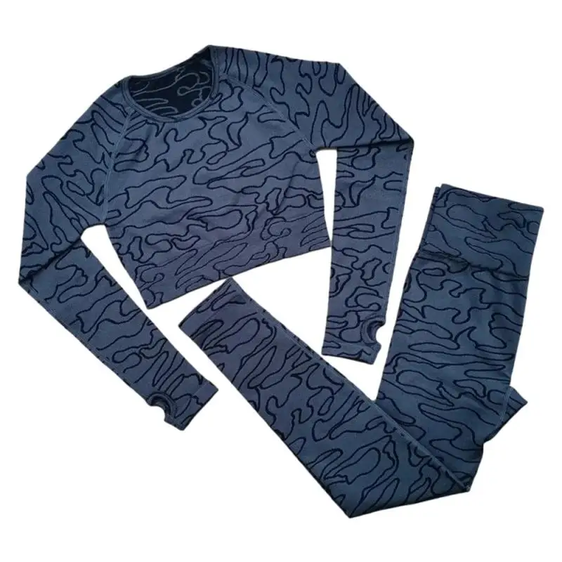 Изогнутый жаккардовый бесшовный костюм с длинными рукавами для фитнеса и йоги, костюм для фитнеса и бодибилдинга, одежда для йоги
Изогнутый жаккардовый бесшовный костюм с длинными рукавами для фитнеса и йоги, костюм для фитнеса и бодибилдинга, одежда для йоги