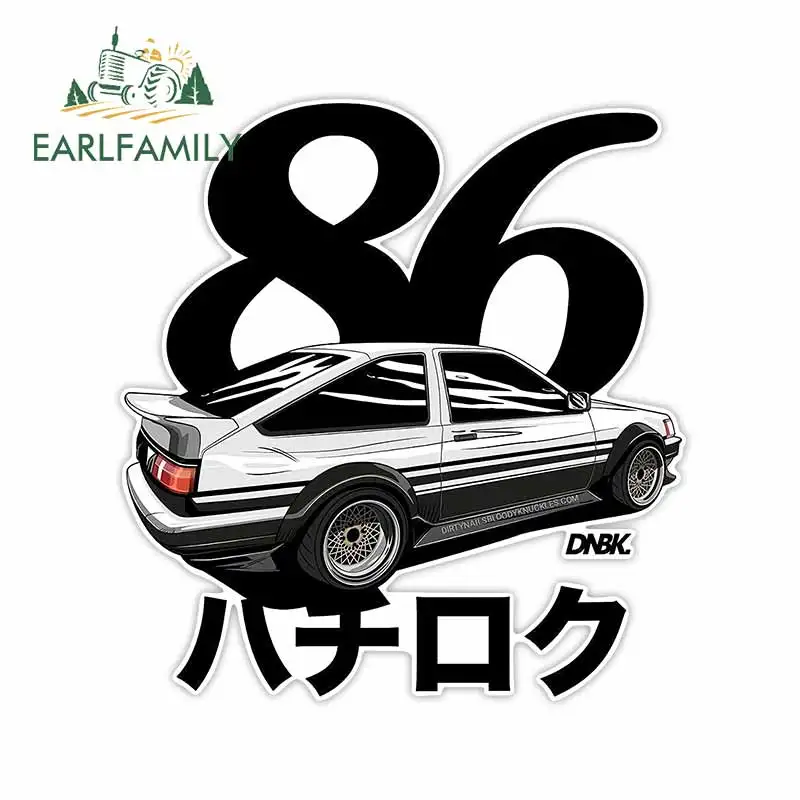 EARLFAMILY 13cmx11.8cm Japanese Sticker Vinyl Japan Initial AE86 BRZ Stickers Takumi Fujiwara Tofo Shop Decals JDM DRIFT Racing
EARLFAMILY 13cmx11.8cm Japanese Sticker Vinyl Japan Initial AE86 BRZ Stickers Takumi Fujiwara Tofo Shop Decals JDM DRIFT Racing