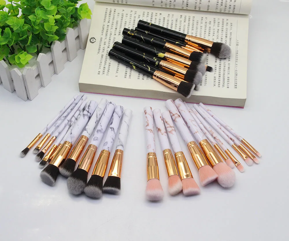 MAANGE 10Pc Marbling Makeup Brushes Tool Set Cosmetic Powder Eye Shadow Foundation Blush Blending Beauty Make Up Brush Maquiagem
MAANGE 10Pc Marbling Makeup Brushes Tool Set Cosmetic Powder Eye Shadow Foundation Blush Blending Beauty Make Up Brush Maquiagem