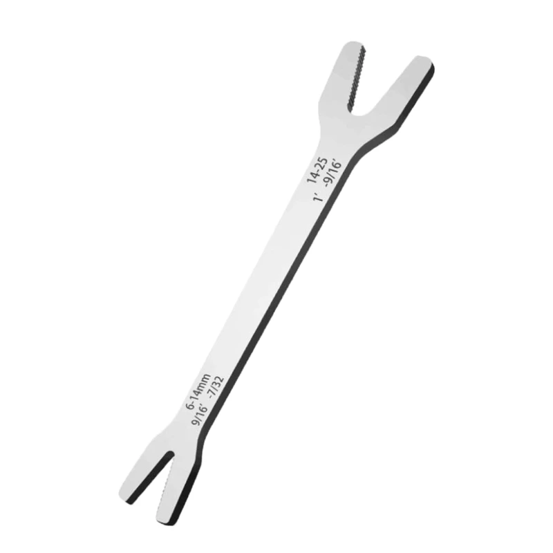 X37E Multifunctional Wrench 6-25mm Open End Spanner Double Head Wrench Adjustable Spanner Serrated V-Groove Wrench 250mm
X37E Multifunctional Wrench 6-25mm Open End Spanner Double Head Wrench Adjustable Spanner Serrated V-Groove Wrench 250mm