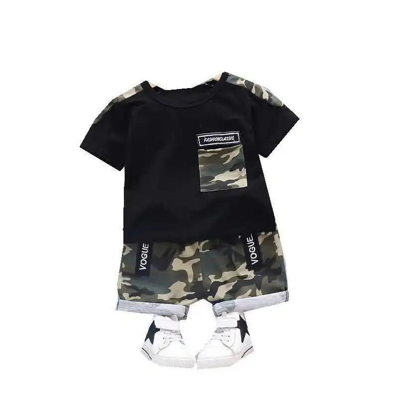 Children Camouflage Clothes Summer Baby Boys Girls Cotton T Shirt Shorts 2Pcs/sets Kid Infant Clothing Toddler Casual Sportswear
Children Camouflage Clothes Summer Baby Boys Girls Cotton T Shirt Shorts 2Pcs/sets Kid Infant Clothing Toddler Casual Sportswear