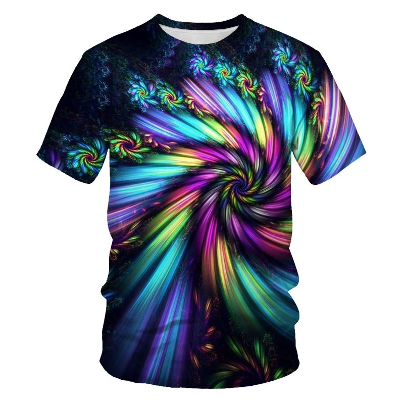 3D printing men and women all-match net red super fire T-shirt casual psychedelic colorful summer loose O-neck short sleeves
3D printing men and women all-match net red super fire T-shirt casual psychedelic colorful summer loose O-neck short sleeves