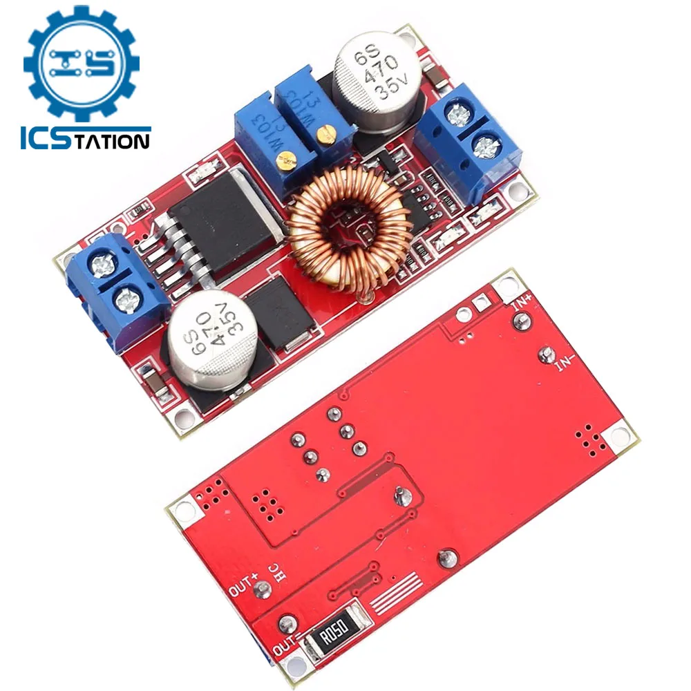 5A DC to DC CC CV Lithium Battery Step Down Charging Board LED Constant Current Voltage Driver Power Buck Converter XL4015
5A DC to DC CC CV Lithium Battery Step Down Charging Board LED Constant Current Voltage Driver Power Buck Converter XL4015