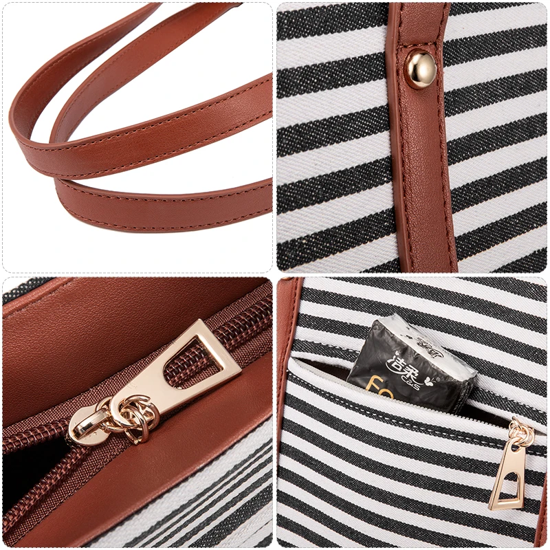 Lovevook women shoulder bags large hobo bags reversible foldable soft PU leather bags for ladies 2020 striped bags for shopping
Lovevook women shoulder bags large hobo bags reversible foldable soft PU leather bags for ladies 2020 striped bags for shopping