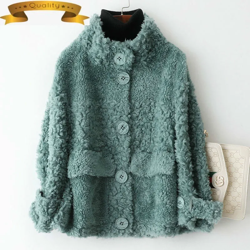 Натуральный мех 100% шерстяное пальто зимняя одежда для женщин женская обувь в Корейском стиле, пальто на меху с коротким ворсом куртка 2021 Casaco...
Натуральный мех 100% шерстяное пальто зимняя одежда для женщин женская обувь в Корейском стиле, пальто на меху с коротким ворсом куртка 2021 Casaco...
