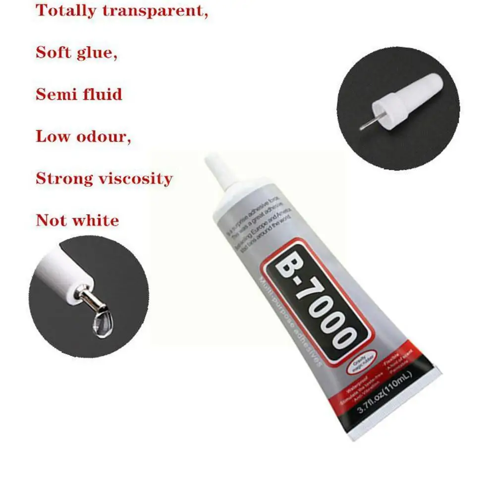 110ml B7000 Glue Mobile Phone Screen Superglue B-7000 Diy Glass Diamond Jewelry Telephone Repair Glue Glue Point Adhesive T3u5
110ml B7000 Glue Mobile Phone Screen Superglue B-7000 Diy Glass Diamond Jewelry Telephone Repair Glue Glue Point Adhesive T3u5