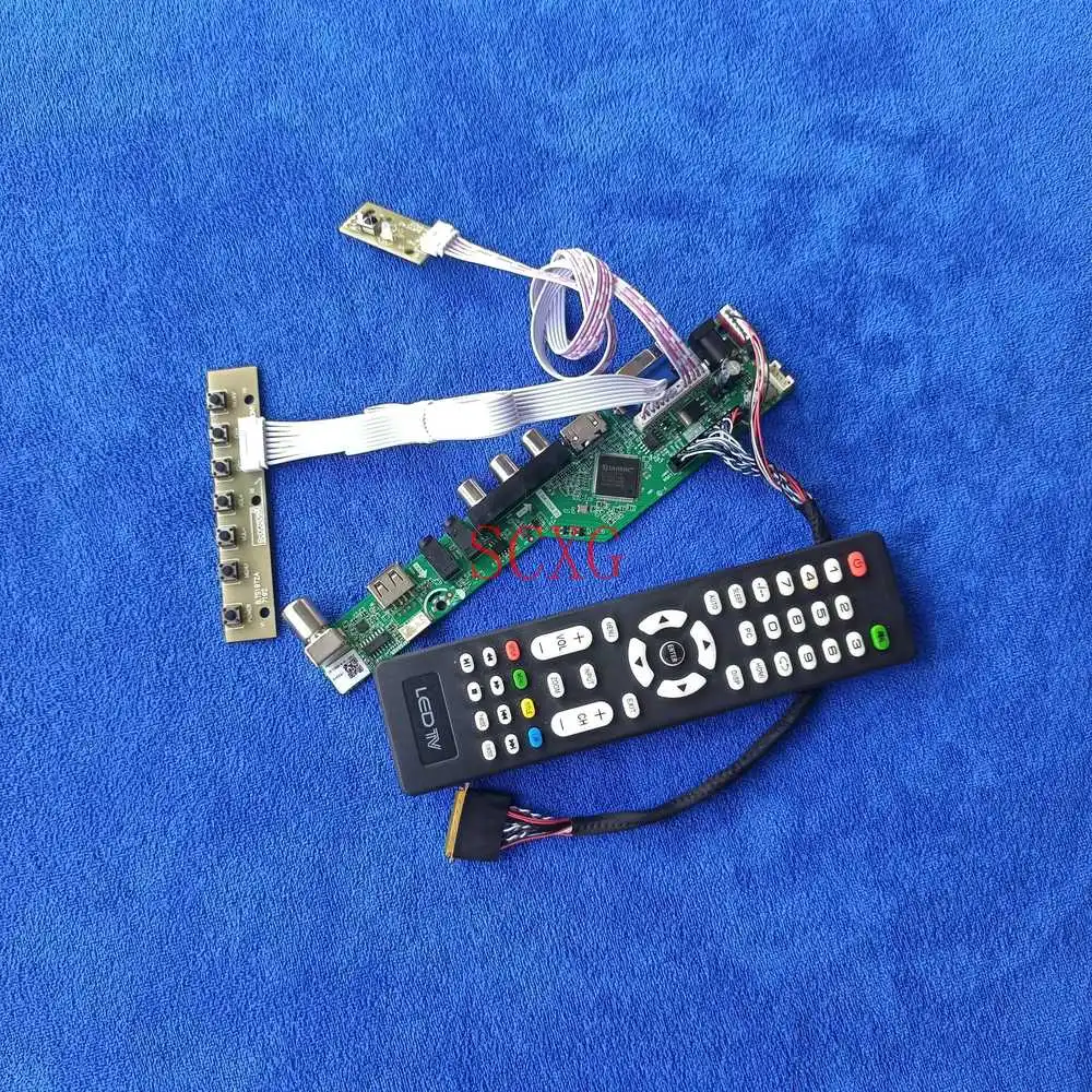 Аналоговый сигнал для HB156WX1/HT156WXB, VGA USB AV HDMI-совместимый контроллер дисплея, плата привода 1366*768, светодиодный ЖК-комплект LVDS 40-Pin
Аналоговый сигнал для HB156WX1/HT156WXB, VGA USB AV HDMI-совместимый контроллер дисплея, плата привода 1366*768, светодиодный ЖК-комплект LVDS 40-Pin