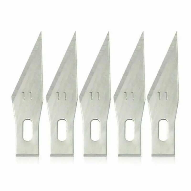20/50pcs 11# Blades Stainless Steel Engraving Knife Blades, for Wood Carving Blade tools Replacement Surgical Scalpel Craft.
20/50pcs 11# Blades Stainless Steel Engraving Knife Blades, for Wood Carving Blade tools Replacement Surgical Scalpel Craft.