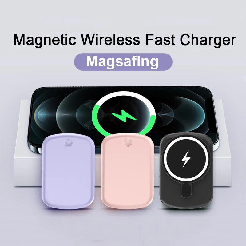 10000mAh NEW Mini design Portable Magnetic Wireless 15W Fast Charger Mini Power Bank For iPhone 12 13 12Pro 13Pro Max Mini Exter
10000mAh NEW Mini design Portable Magnetic Wireless 15W Fast Charger Mini Power Bank For iPhone 12 13 12Pro 13Pro Max Mini Exter