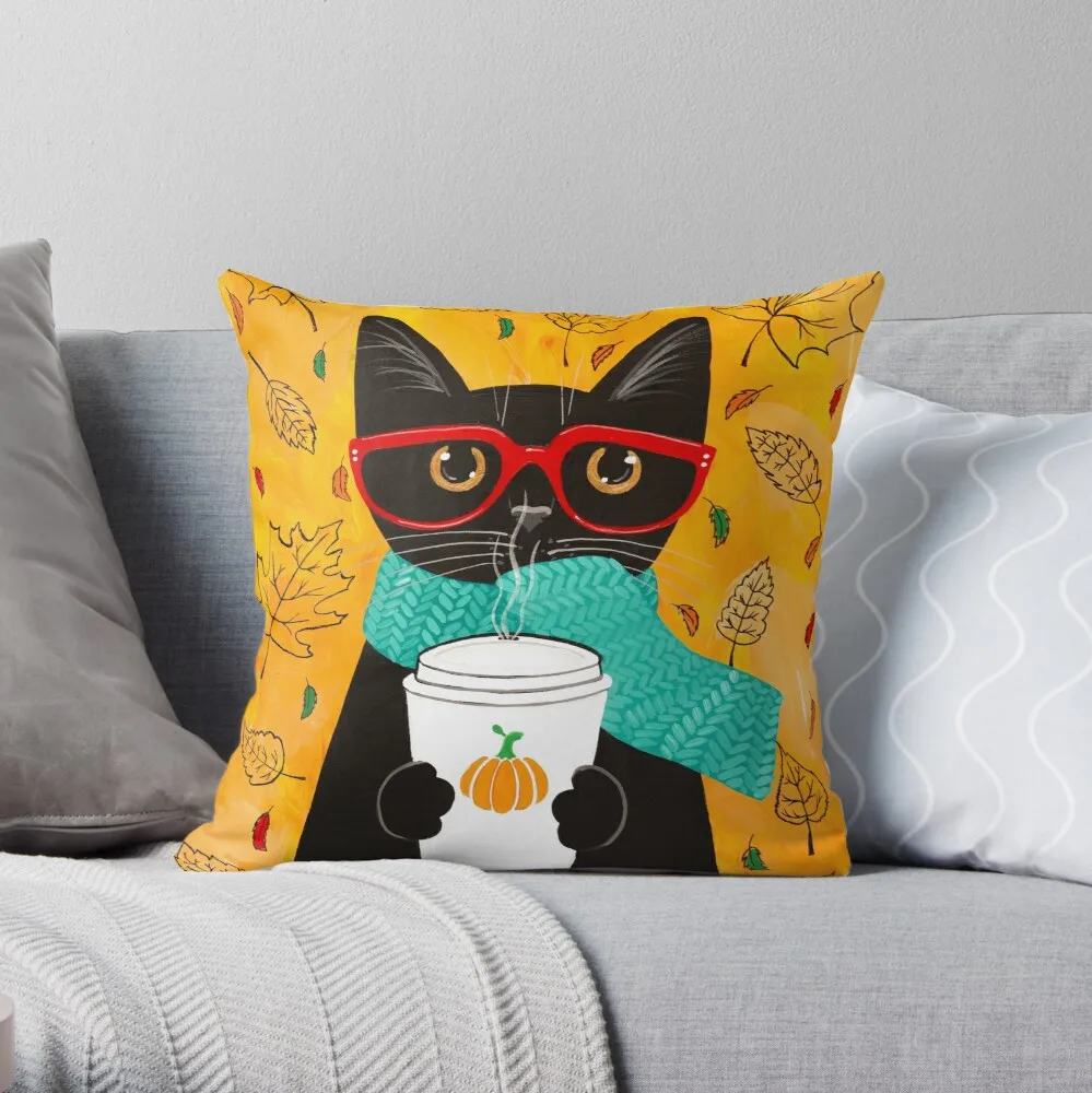 Autumn Pumpkin Coffee Cat Throw Pillow Cushion Cover Polyester Throw Pillows Case On Sofa Home Living Room Car Seat Decor
Autumn Pumpkin Coffee Cat Throw Pillow Cushion Cover Polyester Throw Pillows Case On Sofa Home Living Room Car Seat Decor
