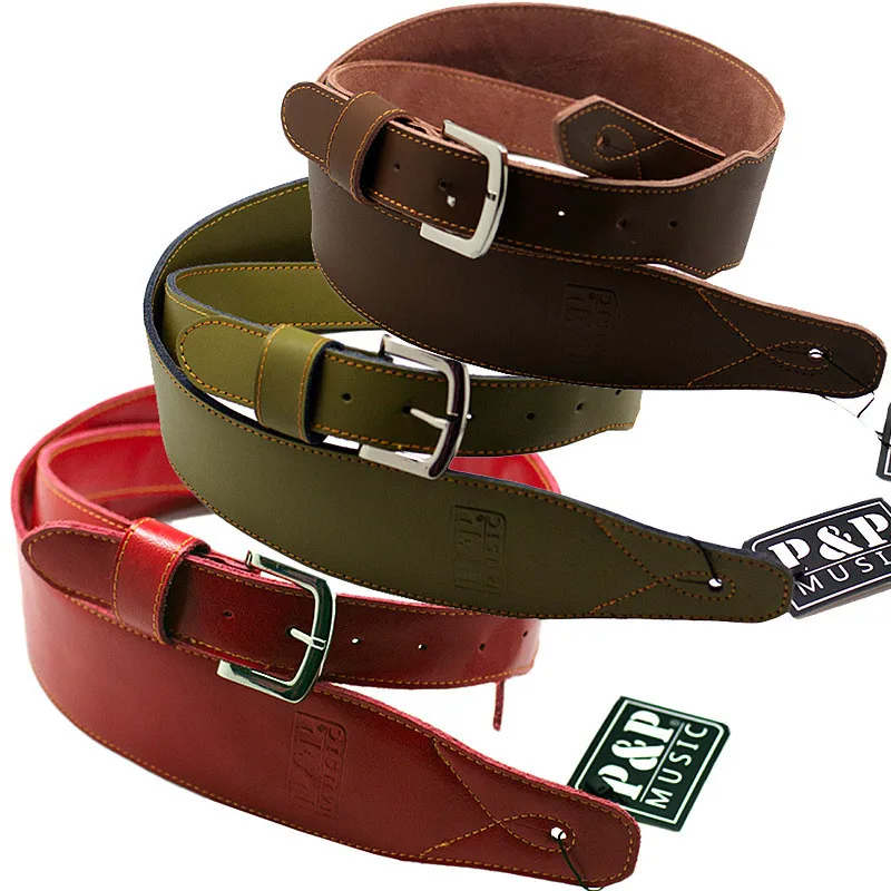 New Guitar Strap Leather Electric Guitar Electric Bass Strap Leather Widening Guitar Strap
New Guitar Strap Leather Electric Guitar Electric Bass Strap Leather Widening Guitar Strap