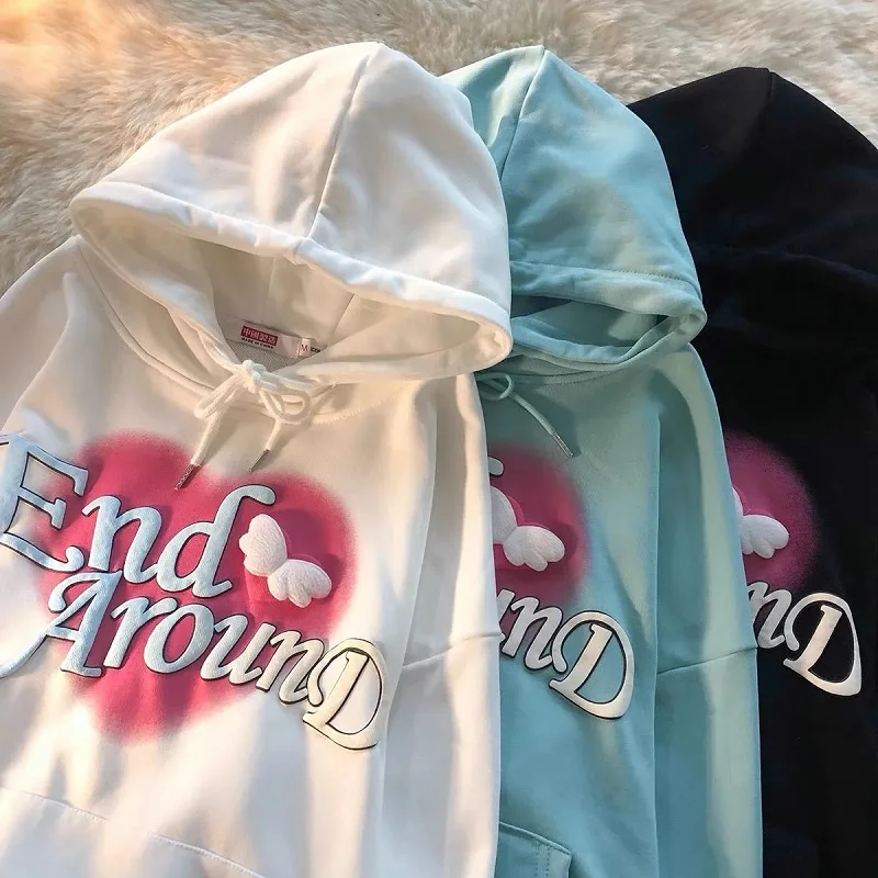 Warm kawaii streetwear 3D letter love sweater hoodie loose long-sleeve Harajuku clothes Y2K Pullover Vintage sweatshirt Oversize
Warm kawaii streetwear 3D letter love sweater hoodie loose long-sleeve Harajuku clothes Y2K Pullover Vintage sweatshirt Oversize
