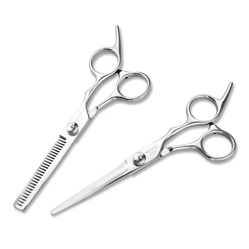 High-grade stainless steel hairdressing scissors set tooth scissors+flat bangs artifact factory direct pet scissors
High-grade stainless steel hairdressing scissors set tooth scissors+flat bangs artifact factory direct pet scissors