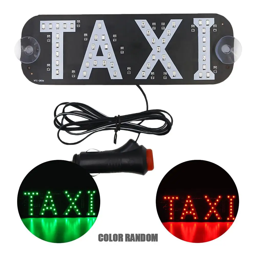 Taxi LED Sign Decor Car License Glass Plate LED Light Indicator Vehicle LED Warning Light Flashing Hook On Car Window DC 12V
Taxi LED Sign Decor Car License Glass Plate LED Light Indicator Vehicle LED Warning Light Flashing Hook On Car Window DC 12V