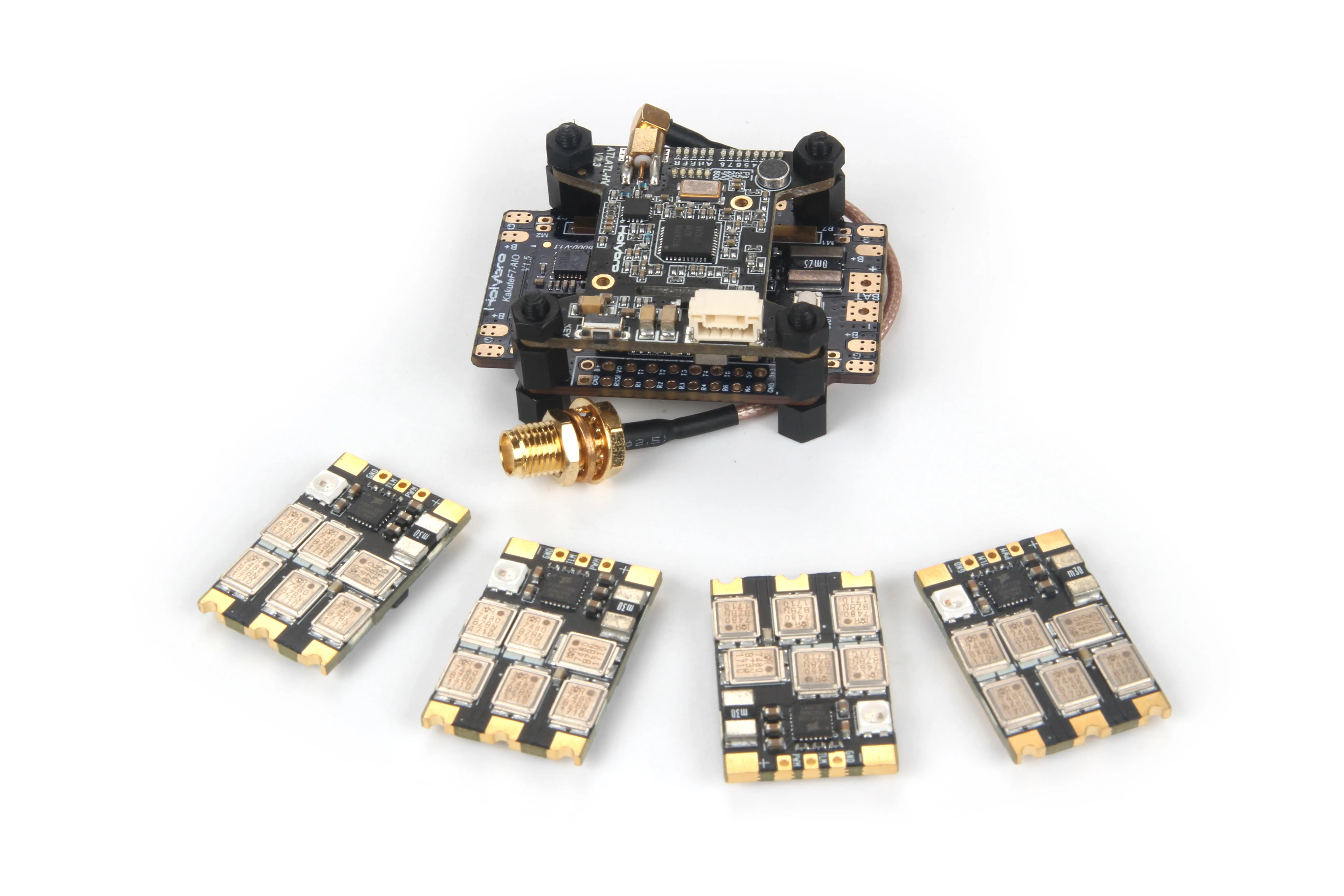 Holybro Kakute F7 AIO V1.5 / Atlatl HV V2 / Tekko32 F3 Metal BLHeli32 65A ESC 4 шт. комбо 30,5x30,5 мм для FPV гоночного дрона
Holybro Kakute F7 AIO V1.5 / Atlatl HV V2 / Tekko32 F3 Metal BLHeli32 65A ESC 4 шт. комбо 30,5x30,5 мм для FPV гоночного дрона