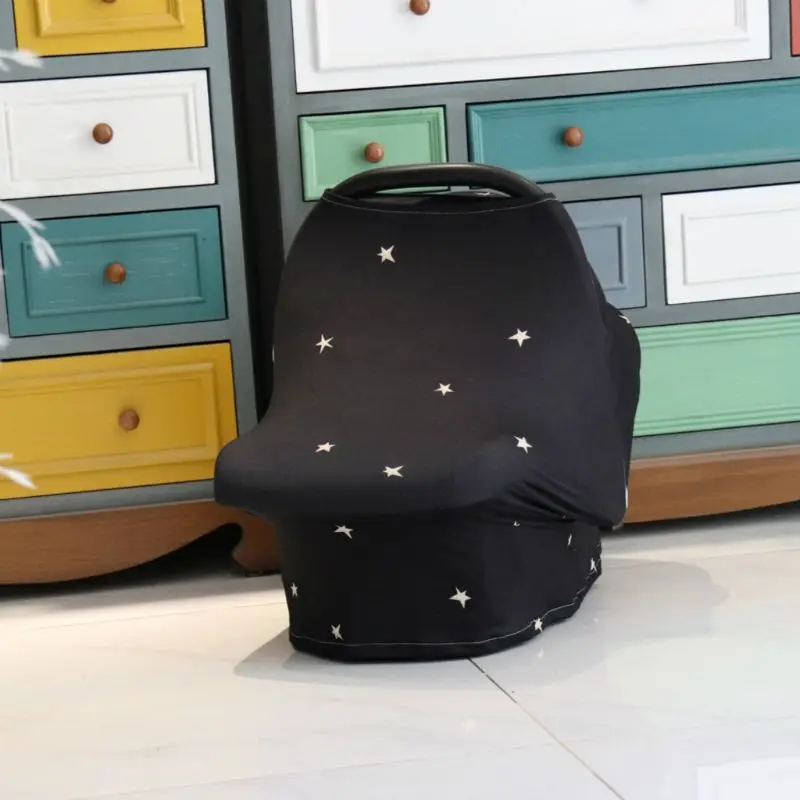 4-in-1 Multi-use Baby Stretchy Cover Car Seat Canopy/Nursing Cover/Shopping Cart Cover/Infinity Scarf Perfect Gift for Baby 090A
4-in-1 Multi-use Baby Stretchy Cover Car Seat Canopy/Nursing Cover/Shopping Cart Cover/Infinity Scarf Perfect Gift for Baby 090A