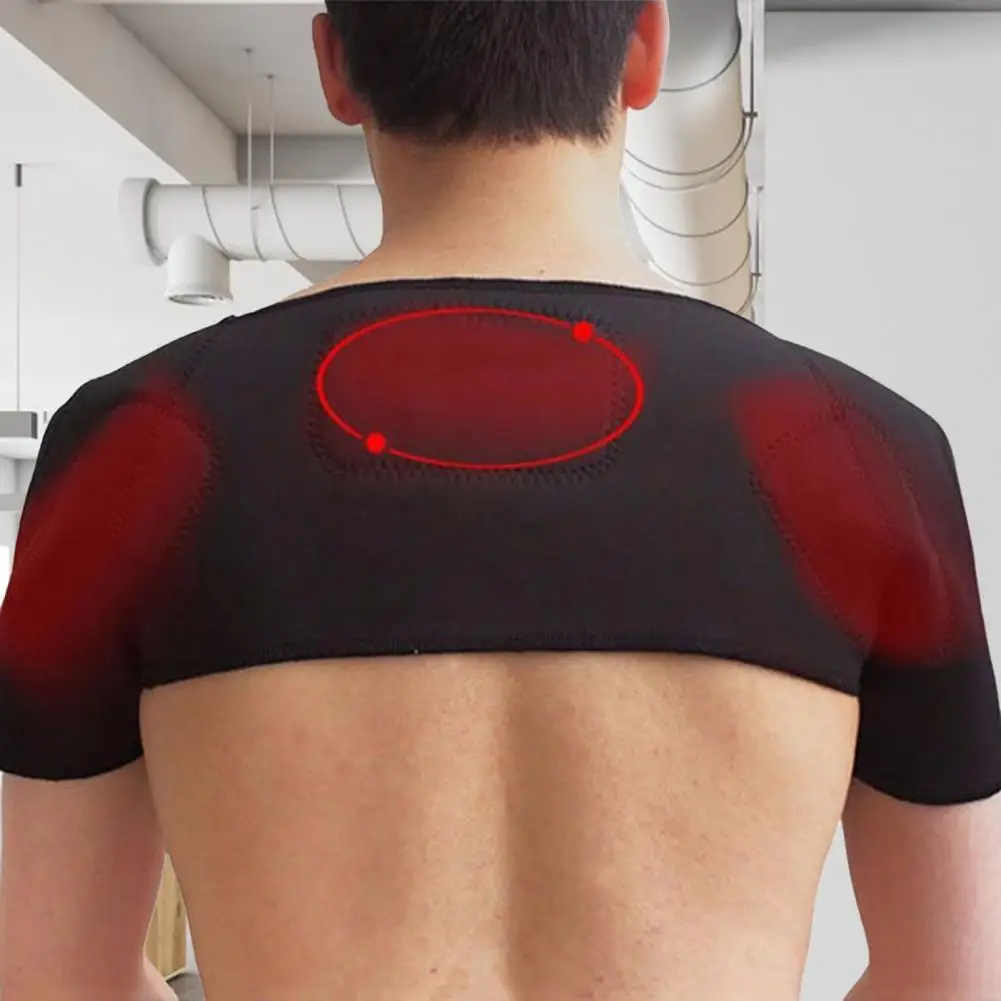 Shoulder Pad Self-heating Magnetic Therapy Faux Leather Adjustable Soft Shoulder Strap for Sports Shoulder Pad
Shoulder Pad Self-heating Magnetic Therapy Faux Leather Adjustable Soft Shoulder Strap for Sports Shoulder Pad