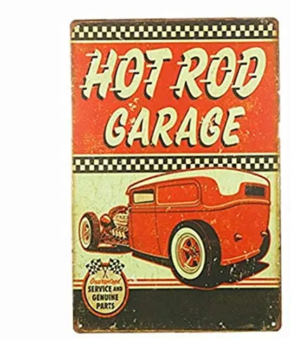 Hot Rod Repair Service and Genuine Parts 12 X 8 Inches Tin Sign Plaque Poster Art Shabby Chic Gift Suitable 12x8 Inch
Hot Rod Repair Service and Genuine Parts 12 X 8 Inches Tin Sign Plaque Poster Art Shabby Chic Gift Suitable 12x8 Inch