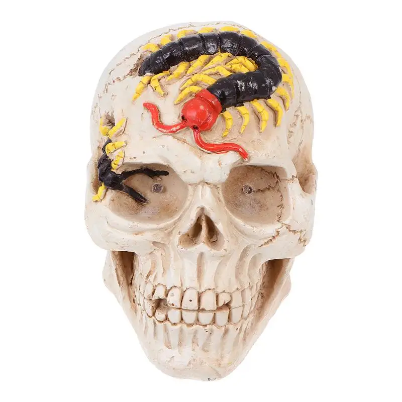 1Pc Skull Modeling Adornment With Light Halloween Creepy Decor Without Battery Skull Decoration With Lights For Halloween
1Pc Skull Modeling Adornment With Light Halloween Creepy Decor Without Battery Skull Decoration With Lights For Halloween