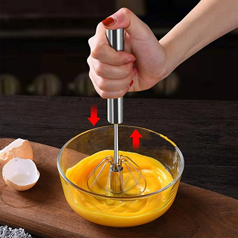 Hot TOD-Stainless Steel Mixer 12 Inch Egg Beater Manual Press Mixer Is Easy to Use Save a Lot of Energy Suitable for Kitchen
Hot TOD-Stainless Steel Mixer 12 Inch Egg Beater Manual Press Mixer Is Easy to Use Save a Lot of Energy Suitable for Kitchen