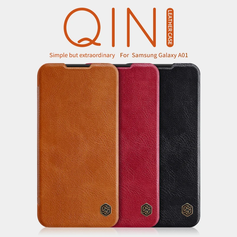 For Samsung Galaxy A51 case Funda Samsung A71 5G casing NILLKIN Qin smart wakeup Wallet Flip Leather case For Galaxy A01/A21/A31
For Samsung Galaxy A51 case Funda Samsung A71 5G casing NILLKIN Qin smart wakeup Wallet Flip Leather case For Galaxy A01/A21/A31