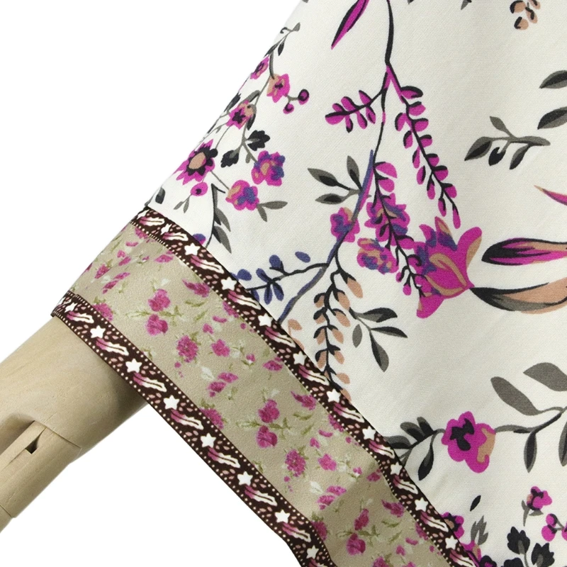 Women Boho Floral Print Long Kimono Cardigan Open Front Loose Blouse Shirt Flare Sleeve Sashes Beach Swimwear Cover Up
Women Boho Floral Print Long Kimono Cardigan Open Front Loose Blouse Shirt Flare Sleeve Sashes Beach Swimwear Cover Up