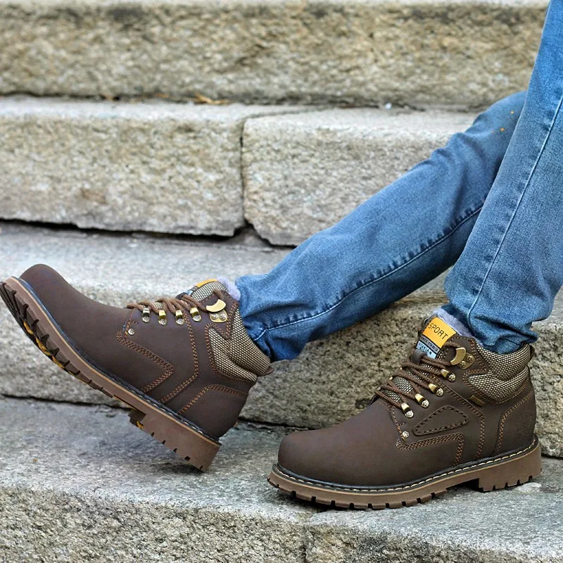 HKIMDL Winter Autumn Men Military Boots Quality Special Force Tactical Desert Combat Ankle Boats Army Work Shoes Leather Boots
HKIMDL Winter Autumn Men Military Boots Quality Special Force Tactical Desert Combat Ankle Boats Army Work Shoes Leather Boots