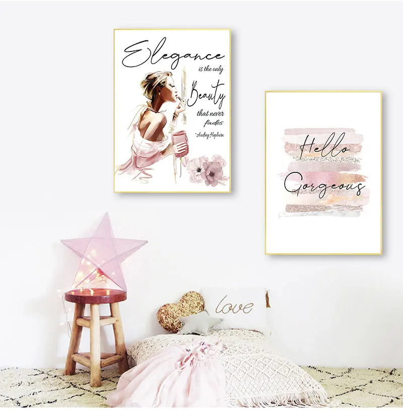 Painting Pink Perfume Wall Pictures Girl Room Decor Fashion Poster Makeup Brushes Beauty Wall Art Fashion Books Prints Canvas
Painting Pink Perfume Wall Pictures Girl Room Decor Fashion Poster Makeup Brushes Beauty Wall Art Fashion Books Prints Canvas