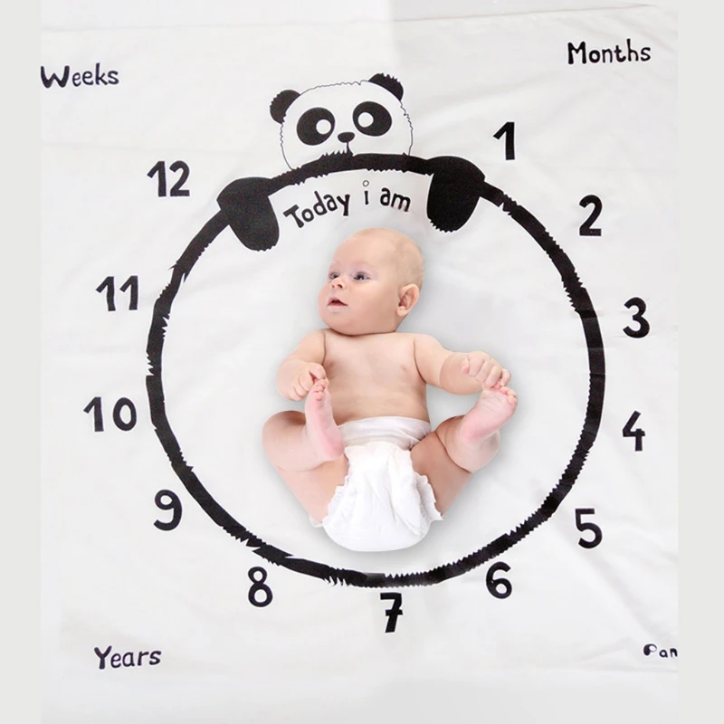 Baby Monthly Record Growth Milestone Blanket Swaddle Wrap Photography Prop Cloth L5YF 
Baby Monthly Record Growth Milestone Blanket Swaddle Wrap Photography Prop Cloth L5YF