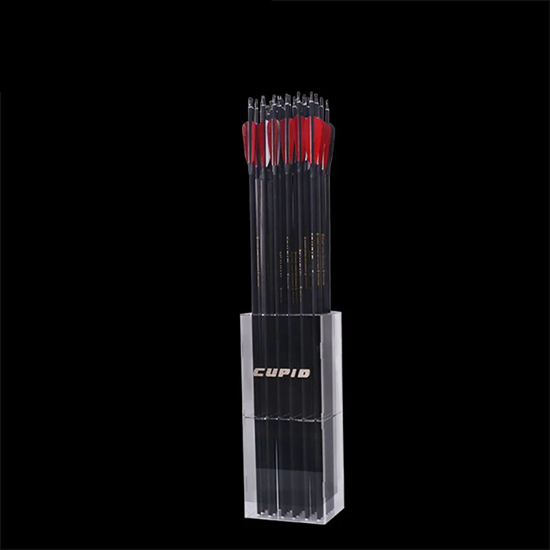 1 pc Acrylic Archery Arrow Shaft Bracket Insert Box Quiver Detachable Small And Large Size For 36 pcs& 72 pcs Arrows Storage Box
1 pc Acrylic Archery Arrow Shaft Bracket Insert Box Quiver Detachable Small And Large Size For 36 pcs& 72 pcs Arrows Storage Box