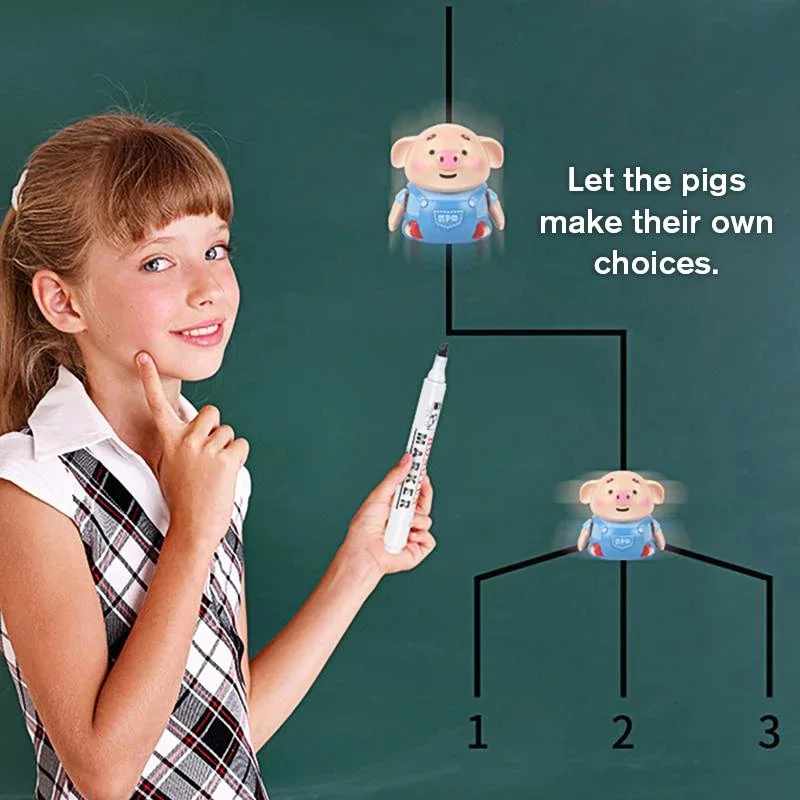 Educational Pen Inductive Toy Pig Christmas Toy Follow Any Drawn Line Pen Inductive Cute Pig SAL99
Educational Pen Inductive Toy Pig Christmas Toy Follow Any Drawn Line Pen Inductive Cute Pig SAL99