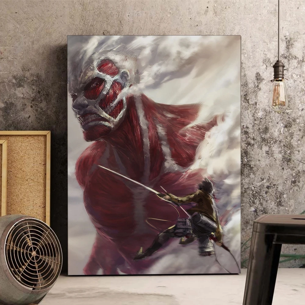 HD Prints Attack on Titan Canvas Painting Wall Art Japanese Anime Poster Home Decoration For Bedroom Modular Pictures No Framed
HD Prints Attack on Titan Canvas Painting Wall Art Japanese Anime Poster Home Decoration For Bedroom Modular Pictures No Framed