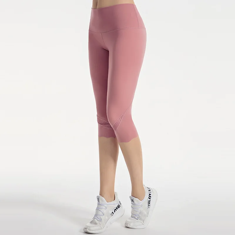 Elastic High Waist Sports Leggings Women Yoga Pants 3/4 Running Pants Female Quick Drying Capris Crop Gym Leggings Tight Fitness
Elastic High Waist Sports Leggings Women Yoga Pants 3/4 Running Pants Female Quick Drying Capris Crop Gym Leggings Tight Fitness