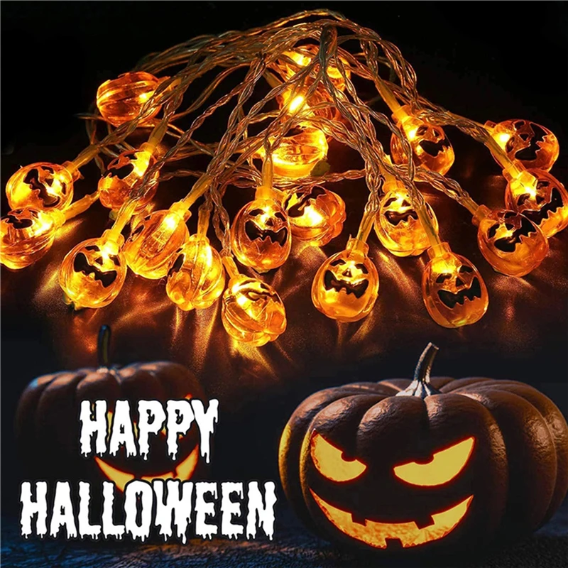 20/30 pcs Halloween Lights with LED Pumpkin Lantern Multiple Specifications Halloween Lights Outdoor for Courtyards Parties
20/30 pcs Halloween Lights with LED Pumpkin Lantern Multiple Specifications Halloween Lights Outdoor for Courtyards Parties