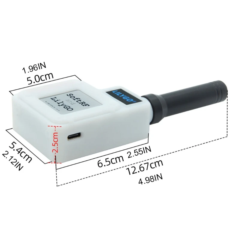 433/868/915MHz/ T-Echo LORA GPS Wifi SX1262 Module Board with Antenna LILYGO Electronic Diy Kit
433/868/915MHz/ T-Echo LORA GPS Wifi SX1262 Module Board with Antenna LILYGO Electronic Diy Kit