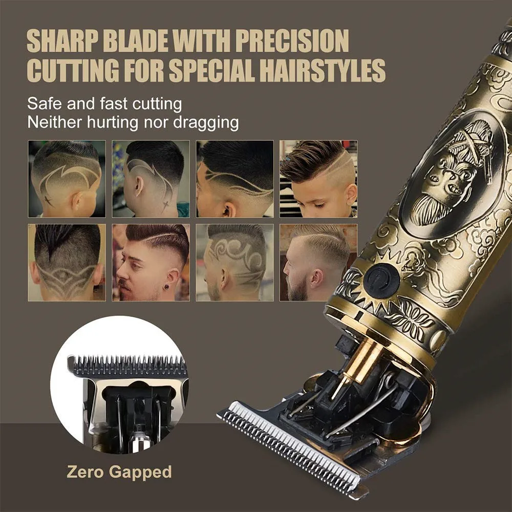 Wireless Hair Clipper 0mm t outliner Self Hair Cutting Machine Skeleton Trimmer Shaving razor for men Barber Electric Clippers
Wireless Hair Clipper 0mm t outliner Self Hair Cutting Machine Skeleton Trimmer Shaving razor for men Barber Electric Clippers