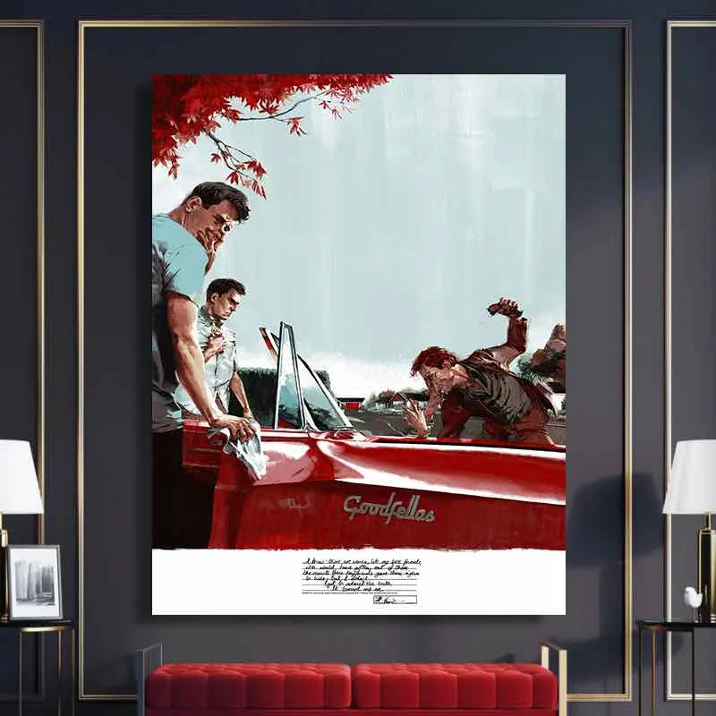 Goodfellas Classic Gangsters Godfather AL PACINO Movie Poster Wall Pictures Canvas Painting Modern Paintings Prints Home Decor
Goodfellas Classic Gangsters Godfather AL PACINO Movie Poster Wall Pictures Canvas Painting Modern Paintings Prints Home Decor